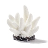 Resin Imitation Coral Ornaments DJEW-G026-07A-1