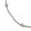 Ion Plating(IP) 304 Stainless Steel Round Snake Chain Necklaces STAS-G244-88B-M-2