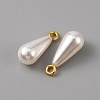ABS Plastic Imitation Pearl Pendants KY-WH0045-25B-G-1