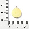 Ion Plating(IP) 304 Stainless Steel Pendants STAS-B058-19G-02-3