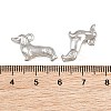 304 Stainless Steel Pendants STAS-L022-590P-3