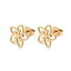 304 Stainless Steel Stud Earrings EJEW-K285-07G-1