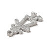 Non-Tarnish 304 Stainless Steel Textured Pendants STAS-J040-06B-P-3