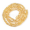 Electroplate Glass Beads Strands EGLA-A034-T8mm-A01-2
