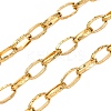 304 Stainless Steel Textured Cable Chains STAS-P386-10G-1