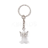 Angel Acrylic & Alloy Pendant Keychain KEYC-JKC00597-04-1
