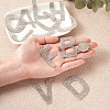 Glitter Hotfix Rhinestone Iron on Patches DIY-CD0001-10D-9
