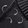 201 Stainless Steel Handheld Detacher Hook Key LS-FIND-WH0038-78P-6
