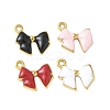 304 Stainless Steel Enamel Pendants STAS-I346-44G-01-1