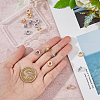 16Pcs 4 Style Brass Micro Pave Cubic Zirconia Tube Bails KK-FH0007-20-3