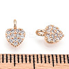 Brass Micro Pave Cubic Zirconia Charms X-KK-P157-14G-01-NF-3
