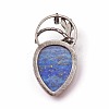 Natural Lapis Lazuli Pendants G-I220-G01-2