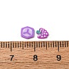 Handmade Polymer Clay Cabochons and Plastic Beads for DIY Jewelry Making Findings CLAY-B007-04K-3