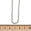 304 Stainless Steel Wheat Chains Necklaces for Unisex NJEW-K395-01A-P-5