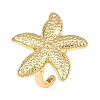Ocean Theme Brass Cuff Rings RJEW-C135-01G-14-4