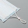 PVC Plastic Cord Lock for Mouth Cover LS-KY-K011-02-4