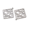 201 Stainless Steel Pendants STAS-I364-03P-2