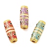 Alloy Enamel Beads ENAM-M008-08G-1