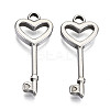Non-Tarnish 304 Stainless Steel Pendants LS-X-STAS-R115-07-1