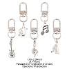 5 Pcs Alloy Pendant Decorations HJEW-FS00035-01-3