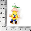 Handmade Lampwork Cartoon Onion Pendants LAMP-T025-11D-3