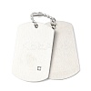 304 Stainless Steel Rhinestone Pendant STAS-U040-14P-1