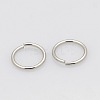 Tarnish Resistant 304 Stainless Steel Open Jump Rings STAS-N015-04-12x1.2mm-1