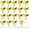 20Pcs Alloy Stud Earring Findings FIND-SC0019-22-1