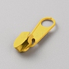 Spray Painted Zinc Alloy Zipper Pull FIND-WH0427-33A-15-2