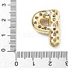 Brass Micro Pave Cubic Zirconia Pendants KK-Z108-02G-P-3