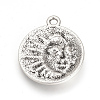 Tibetan Style Alloy Pendants LS-TIBEP-Q064-116AS-RS-2