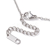 201 Stainless Steel Pendnat Necklaces NJEW-JN04764-01-4