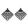 Spray Painted 430 Stainless Steel Pendants STAS-Z116-11-1
