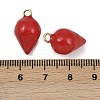 Brass Enamel Pendants KK-I358-070G-02-3