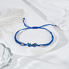 1Pc Alloy Butterfly Link Bracelet BJEW-LP0004-25D-3