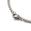 Non-Tarnish 201 Stainless Steel Sun with Knot Pendant Necklaces NJEW-P293-07P-4
