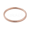 Ion Plating(IP) 304 Stainless Steel Micro Pave Clear Cubic Zirconia Finger Rings RJEW-B068-01C-RG-3