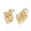 Electroplated Alloy Pendants PALLOY-G267-07G-2