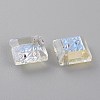 Embossed Glass Rhinestone Pendants GLAA-J101-03A-001MO-2