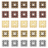 Tibetan Style Alloy Spacer Beads TIBEB-FH0001-29-NR-2