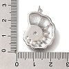 Rack Plating Brass Micro Pave Cubic Zirconia Pendants KK-I720-58P-3