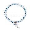 Cross 304 Stainless Steel Charm Bracelets BJEW-JB12262-03-2