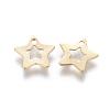 201 Stainless Steel Charms STAS-L233-054G-2