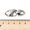 316 Surgical Stainless Steel Lobster Claw Clasps STAS-H234-10P-03-3