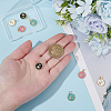 8Pcs 4 Colors Rack Plated Brass Enamel Charms KK-BC0015-22-3