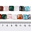 Natural & Synthetic Mixed Gemstone Beads Strands G-T138-160-5