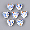 Handmade Porcelain Ceramic Beads PORC-T134-28B-1