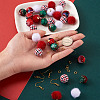 DIY Christmas Style Earring Making Kits DIY-TA0008-88-7