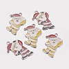 Alloy Enamel Pendants EAP017Y-1