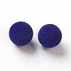Flocky Acrylic Beads OACR-L011-D-20-2